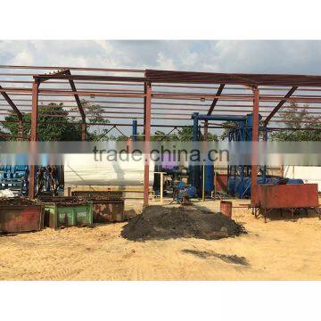 Q345R Bioler Steel Waste Tyre Pyrolysis Carbon Black in Rubber Raw Material Machinery photo-3