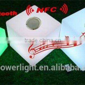 LED cube with bluetooth speaker stereo and remote control YXF-4343B1