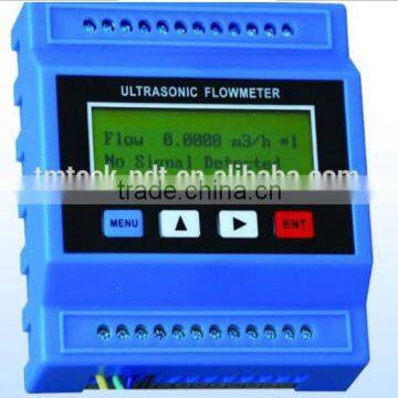 China Good quality Digital Low Cost (clamp on) Liquid Portable Modular Ultrasonic Flow Meter