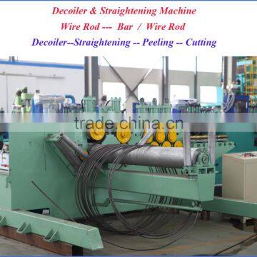 steel wire rod descaling machine with dia 6mm ~ 40mm