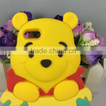 Winnie The Pooh Phone Case 3D Cute Cartoon Mobile Phone Silicone Case For Iphone 4/4s/5/5s/6/6 Plus Samsung Series Wholesale photo-3