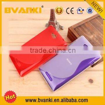 New S Line TPU Silicone Gel Case for Sony Xperia C S39h Cheap Price TPU S Line Back Cover Case for Sony Xperia C S39h C2305 photo-3