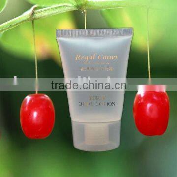 35mm cosmetic transparent tube, plastic tube, cosmetics tube, PE tube, screw cap