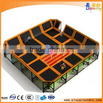 2016 Domerry special design for kids soft indoor trampoline playground