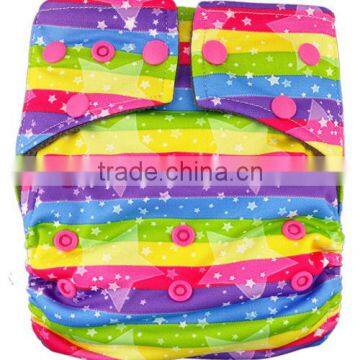 AnAnBaby Brand/Charcoal Bamboo Cloth Diaper/Nappies With Double Gussets