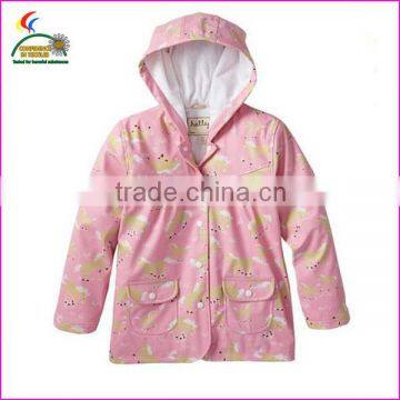 children PU raincoat