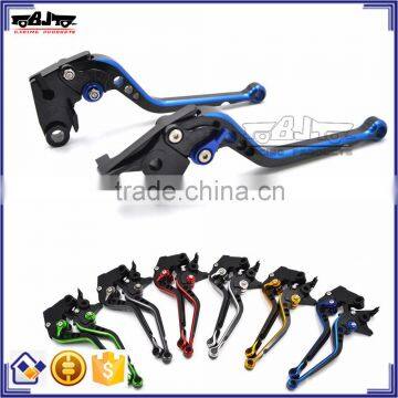 BJ-LS-011 Blue CNC Aluminum Long Clutch Brake Lever Set for yamaha MT09