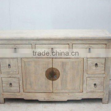 Chinese Antique Rustic Reclaimed Wood Cabinet