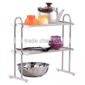 S/S+ABS 43.5*23.8*54.5 Kitchen supplies storage rack /sink dish rack/drying rack