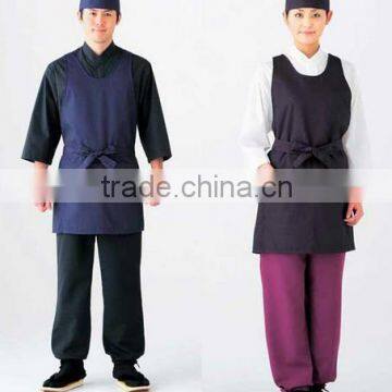 OEM cotton plain cheap promotion wholesale waiter work apron