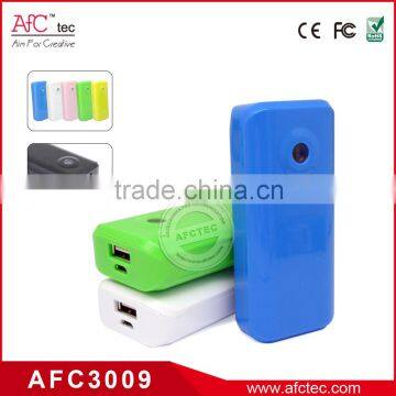 low price 18650 battery minion portable power bank 4000mah