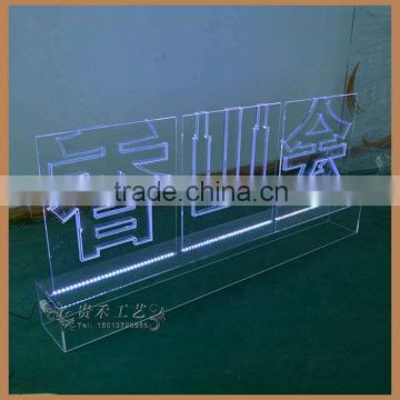 Welcome Customized Supplier outlet color changing led stand