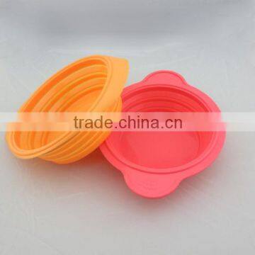 Folding Latest Silicone Bowl Exquisite Silicone Pet Bowl With Your Own Logo Silicone Bowl Many Colors Available photo-4