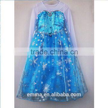 2015 new style elsa costume elsa dress cosplay costume in frozen BC2028