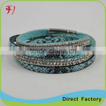 Best Wholesale Websites Women Printed Wrap Leather Usa Bracelet