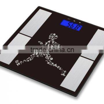 Latest design body fat scale for europe market