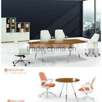 for 10 peopleglass top conference table factory price DXS20                        
                                                Quality Choice