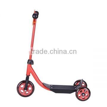 3 wheels pedal scooter for kids with basket and bags