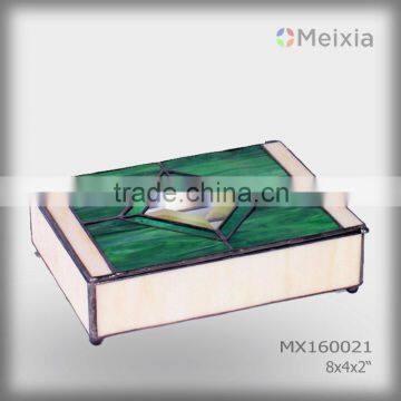 MX1600021 tiffany style stained glass jewelry boxes wholesale