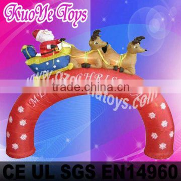 inflatable christmas santa arches