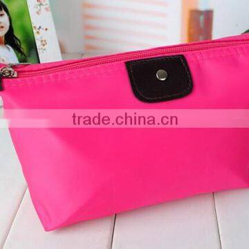 Factory direct Promotional Fashion design newest microfiber makeup bag