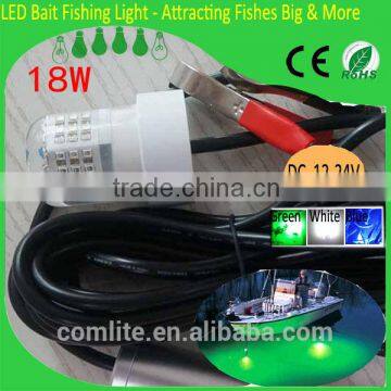 18W Squid LED Submersible Fishing Light Bait Lure Light Fishing Tackle photo-6