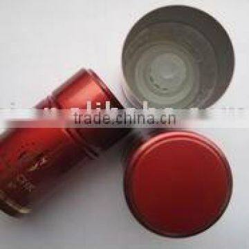 Red new style twist off Aluminium wine bottle cap