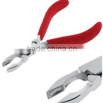 5" Small Ring Closing Pliers Steel Body Jewelry Piercing Tools with Pvc Grips