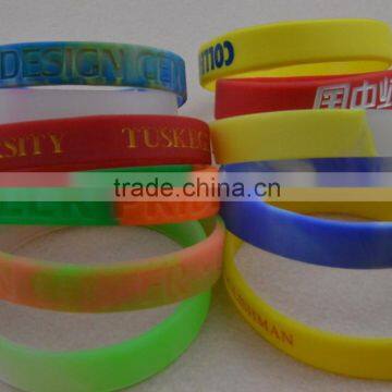 new design cheap silicone braclet, custom shape silicone wristband rubber band, custom silicone bracelet whosale                        
                                                Quality Choice