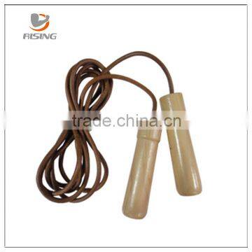 2015 new style wooden handle speed jump rope