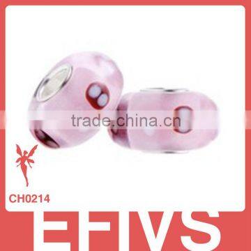 2013 Top Rated Colorful Flower Murano glass beads wholesale