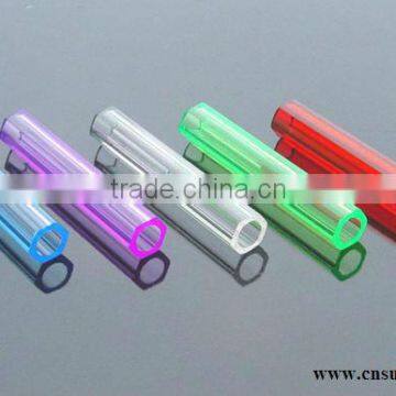 colorful acrylic tube