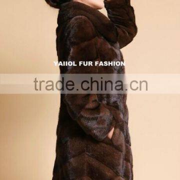 Natural Mink Fur Coat,knitted Mink Fur Coat,mink Fur Coat photo-2