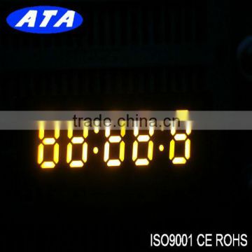 Yellow color led 7 segment 5 digit (ATA3561AY)