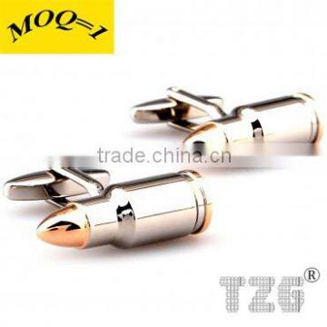 Fashion Stainless Steel Bulet Cufflink