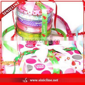 Sinicline Patten Printed Polyester Ribbon Roll