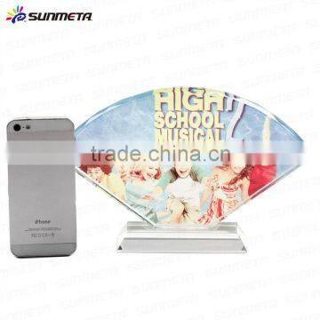 Sublimation crystal photo frame for wedding gift made in china yiwu hot sale