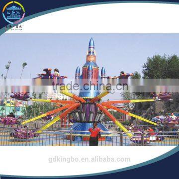 Amusement park ride control plane with 24seats