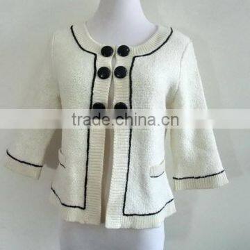 Ladies knitted cardigan, sweater