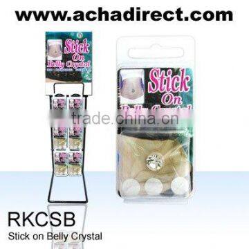 Artificial jewelry, girl jewelry, stick on belly crystals ,price starts from US$