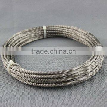 AISI 316 wire railing stainless steel wire rope