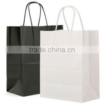 Kraft paper Twisted handle shopping bag, paper Twisted handle carry bag,paper Twisted handle carrier bag--PB-57