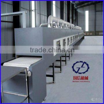 manufacture hot selling tunnel microwave drying equipment