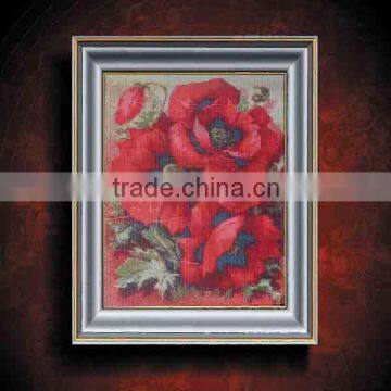 Hot Romantic DIY Diamond Mosaic Pictures For Living Room Flowers Rainbow Rose Red HandMade Diamond Paintings Cross Stitch Kits photo-2