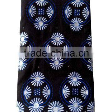 2016 Latest Style Baby African Dry Lace Embroidery Fabric for Girls Dress photo-3