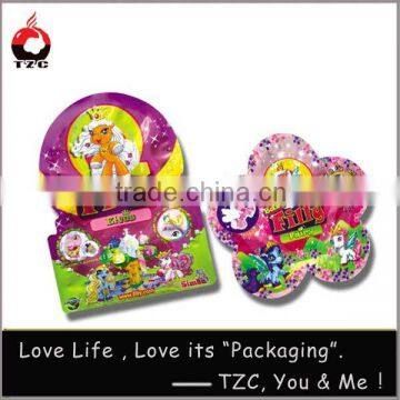 barrier packaging bag / flower shape bag