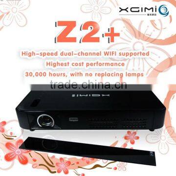 chart usb mini slide Andriod4.2 projector full hd with dual-core and dual-wifi
