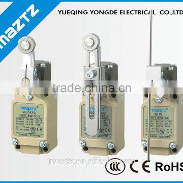 IP67 Long life Two circuit Roller lever Limit Switch