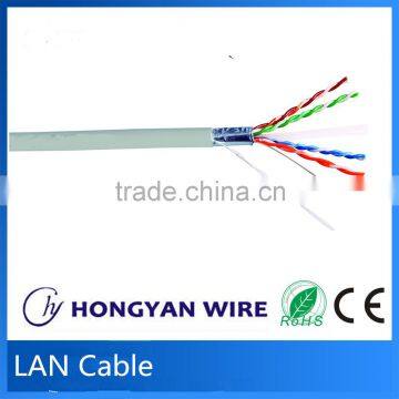 FTP CAT6 Ethernet Network COPPER Cable Solid 100m Shielded Cable Cat6