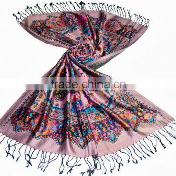 Floral printed scarf shawl